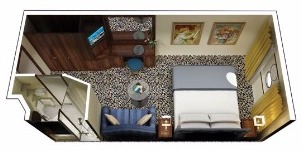 Oceania Cruise Line Croisière Insignia cabine vue mer