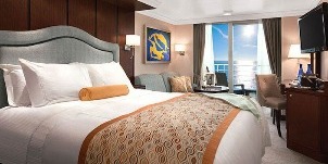 Oceania Cruise Line Croisière Marina cabine Véranda niveau concierge