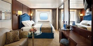 Oceania Cruise Line Croisière Nautica cabine De luxe avec vue mer