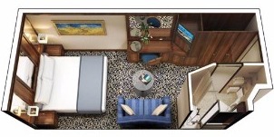 Oceania Cruise Line Croisière Regatta cabine intérieure