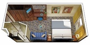 Oceania Cruise Line Croisière Regatta cabine De luxe avec vue mer