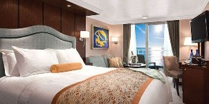 Oceania Cruise Line Croisière Riviera cabine Véranda niveau concierge