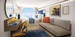 RCI Croisière Royal Caribbean Hero of the Seas Cabine